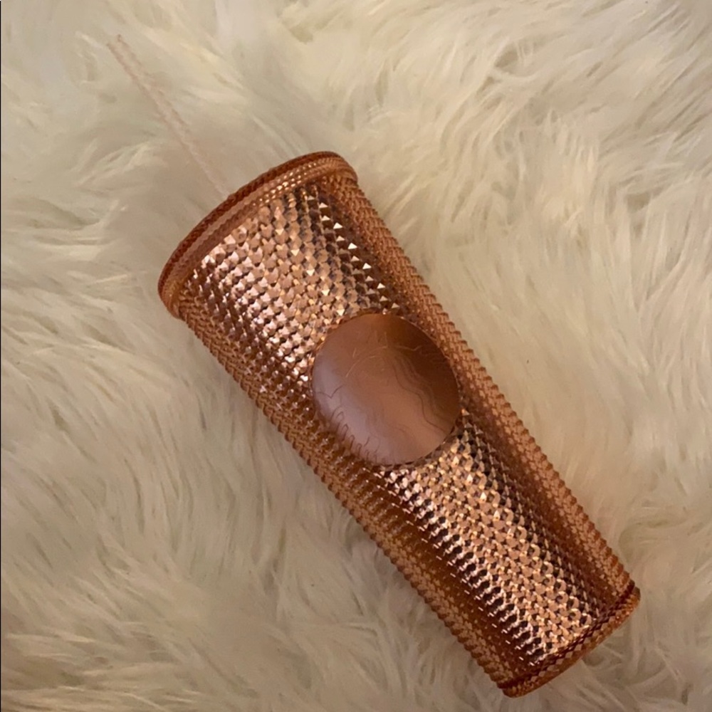 Rose Gold Starbucks Tumbler